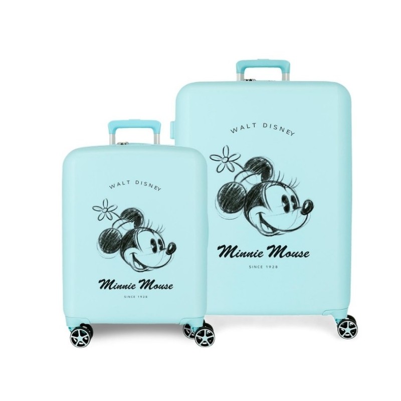 Disney MINNIE YOU ARE MAGIC SET DE BAGAGES 55 - 70 CM,Valise De Cabine