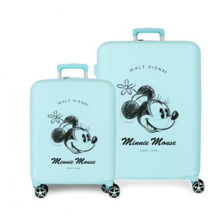 Disney MINNIE YOU ARE MAGIC SET DE BAGAGES 55 - 70 CM,Valise De Cabine