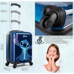 Disney Carry on Baggage Voyage, Coque Rigide Légère Valise 4 Roues