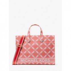 Michael Kors
Cabas rouge à logo Gigi Empire en jacquard