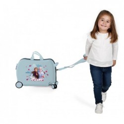 Disney Frozen II Trust your Journey,Valise Enfant Bleu,38cm