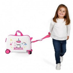 Roll Road Little Me Valise Enfant Blanc,Bagage à main