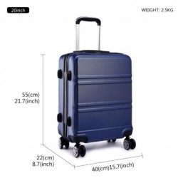 Valise de Voyage trolley Rigide en ABS avec Bagages à Main