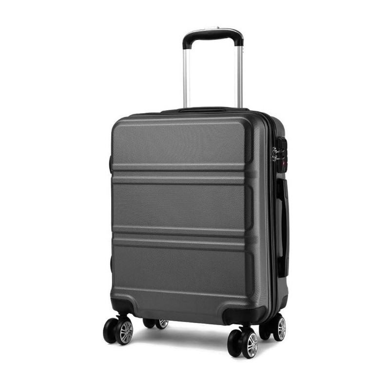 Valise de Voyage Trolley Rigide en ABS et Bagages à Main