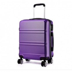 Valise de Voyage trolley Rigide en ABS avec Bagages à Main, à la Mode