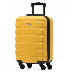 ABS Valise Cabine Compatible avec Air France, Cabine avec 4 Roues