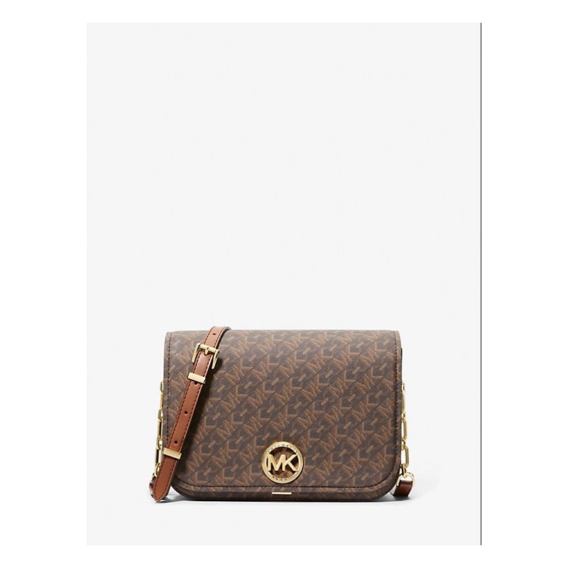 MICHAEL MICHAEL KORS Sac Messager Moyen, Sac Crossbody,MARRON