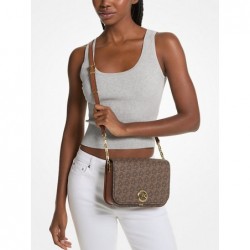 MICHAEL MICHAEL KORS Sac Messager Moyen, Sac Crossbody,MARRON