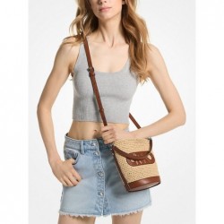 MICHAEL MICHAEL KORS
Petite besace Townsend en paille,NATUREL