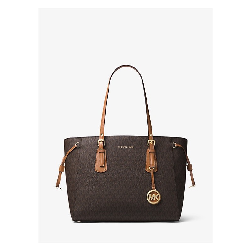 MICHAEL MICHAEL KORS,Sac à main Voyager de taille moyenne,MARRON