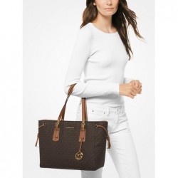 MICHAEL MICHAEL KORS,Sac à main Voyager de taille moyenne,MARRON