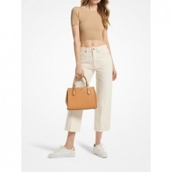 MICHAEL KORS Sac porté main Marilyn de taille moyenne en cuir saffiano