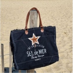 SAC CABAS DE PLAGE XL NOIR