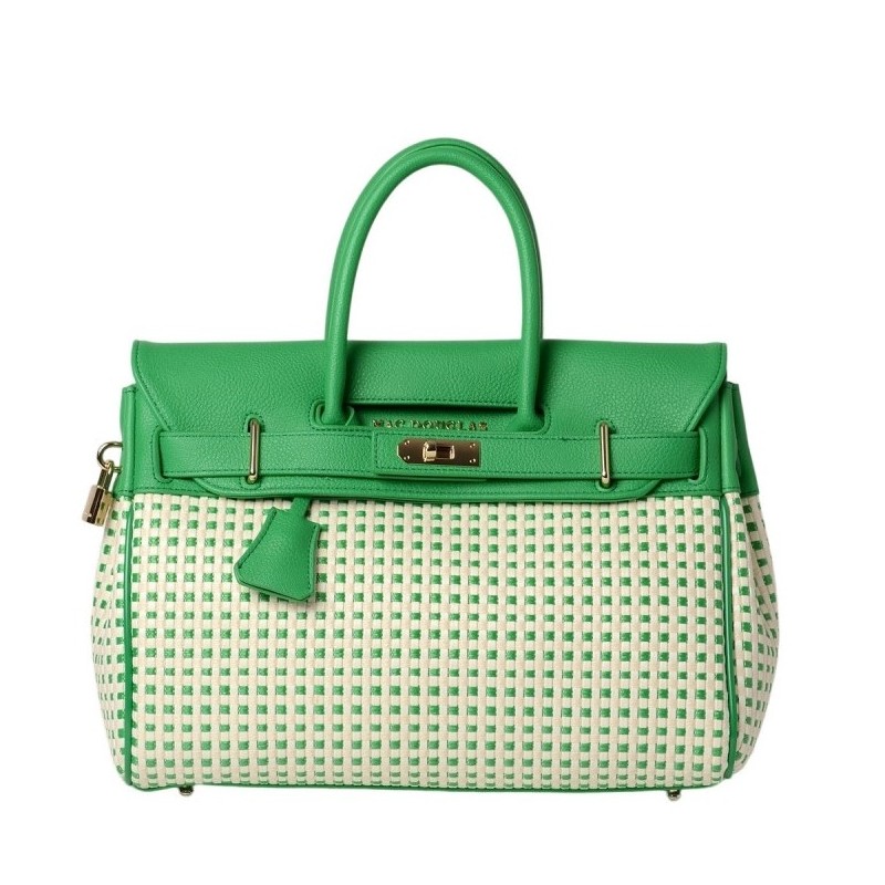 Mac Douglas Pyla FANTASIA,sac à main à motif,Quadrillé Vert