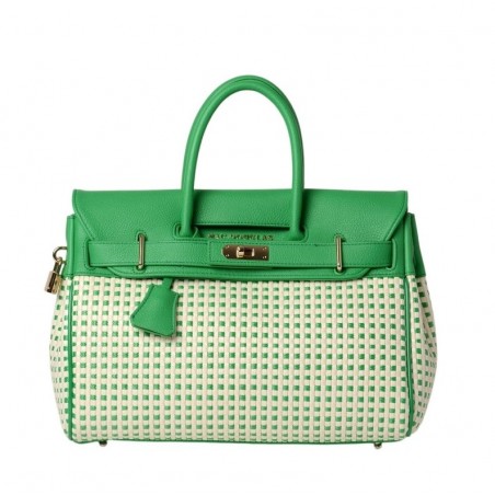 Mac Douglas Pyla FANTASIA,sac à main à motif,Quadrillé Vert