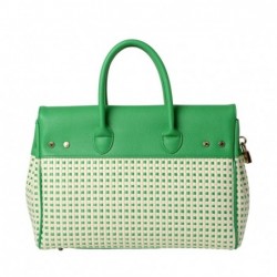 Mac Douglas Pyla FANTASIA,sac à main à motif,Quadrillé Vert