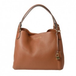 Mac Douglas Dulcine ROMY Cognac Grand sac cuir Sacs portés épaule