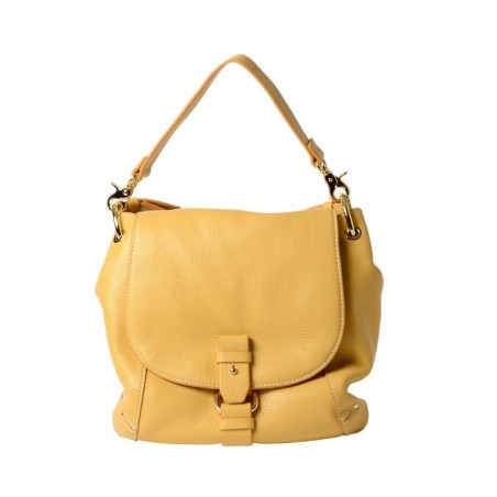 Mac Douglas Mandalay PROCIDA petit sac besace cuir,Jaune