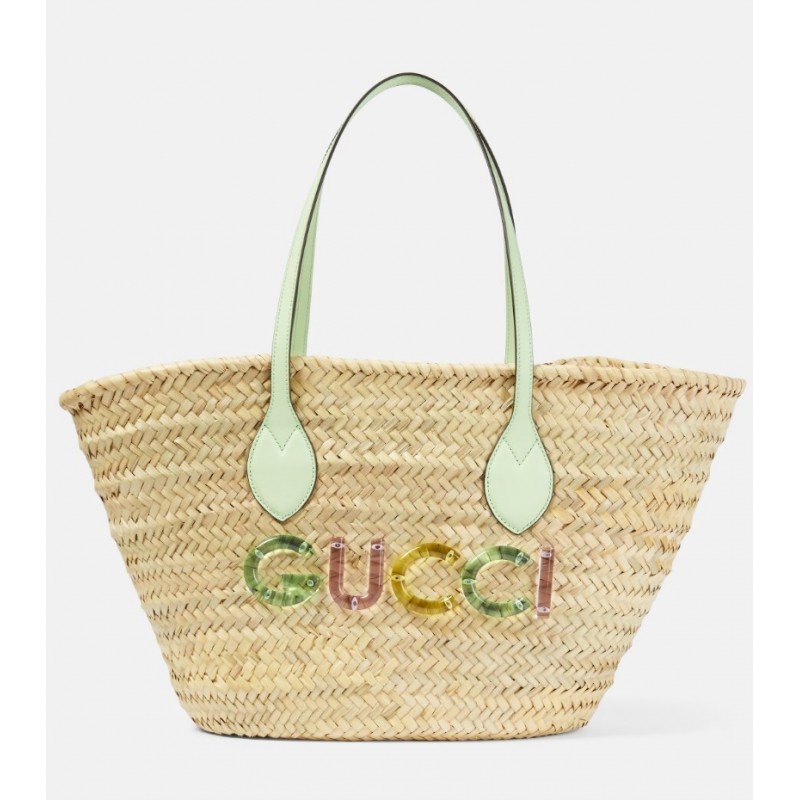 GUCCI
Cabas Small en paille à logo