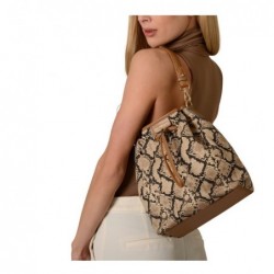 Mac Douglas Lively PALOMA Sac seau,Python beige