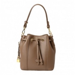 Mac Douglas Timee ROMY mini sac seau cuir,Taupe