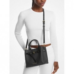 MICHAEL KORS Petit Sac Emilia à logo,Sac à bandoulière,Noir