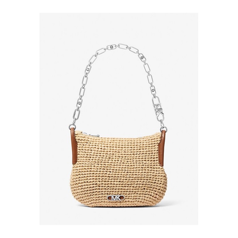 MICHAEL KORS
Petit sac porté épaule Kendall en paille,Naturel