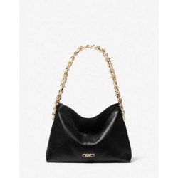 MICHAEL KORS
Petit sac porté épaule Jordyn en cuir,Noir