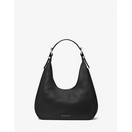 MICHAEL KORS
Petit sac porté épaule bohème Nolita en cuir grainé,Noir