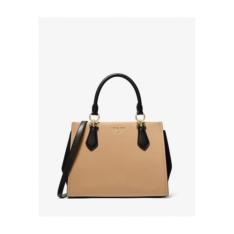 MICHAEL KORS
Sac Marilyn de taille moyenne en cuir saffiano bicolore