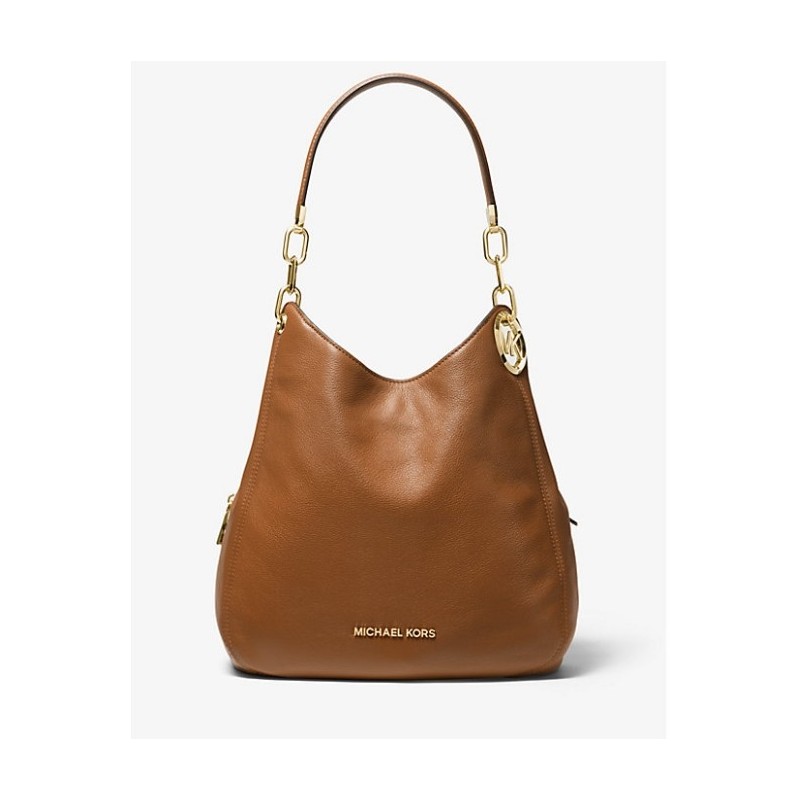 MICHAEL KORS Grand sac porté épaule Lillie en cuir grainé,VALISE