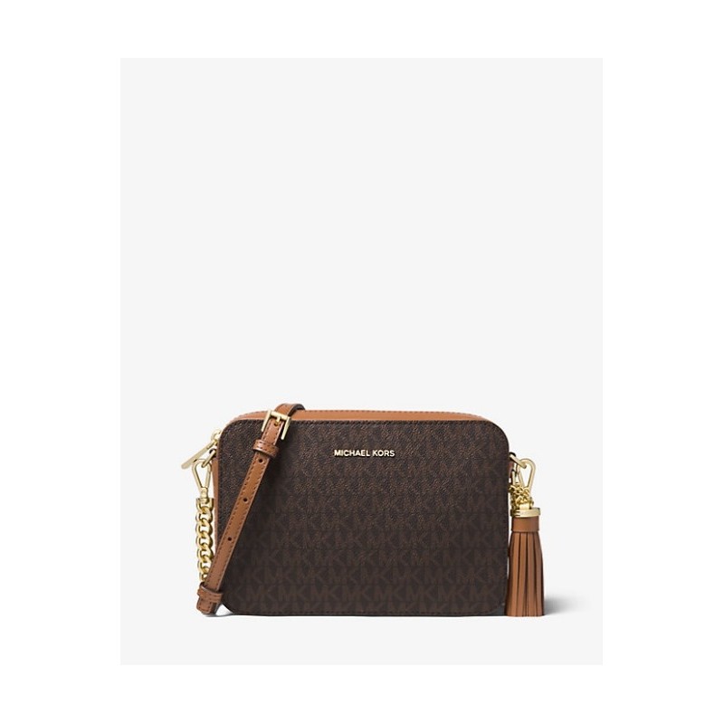 MICHAEL MICHAEL KORS
Sac à bandoulière Jet Set à taille moyenne,marron