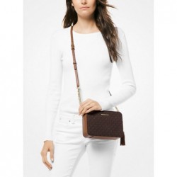 MICHAEL MICHAEL KORS
Sac à bandoulière Jet Set à taille moyenne,marron