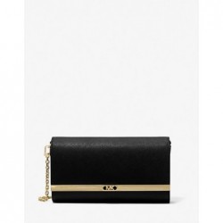 MICHAEL MICHAEL KORS
Grande pochette Mona en cuir saffiano