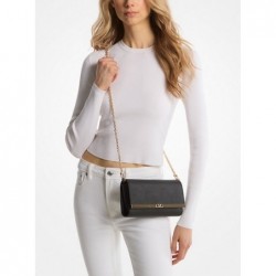 MICHAEL MICHAEL KORS
Grande pochette Mona en cuir saffiano