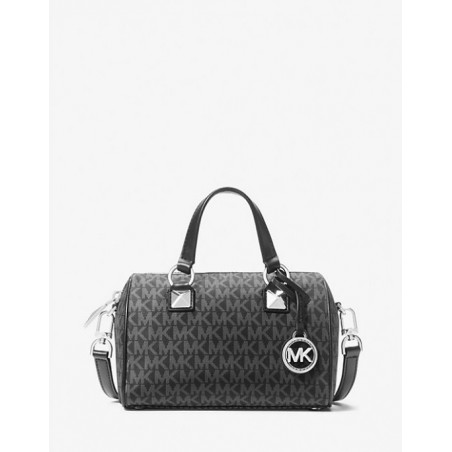 MICHAEL KORS
Petit sac marin à bandoulière Grayson tissé à logo imprimé