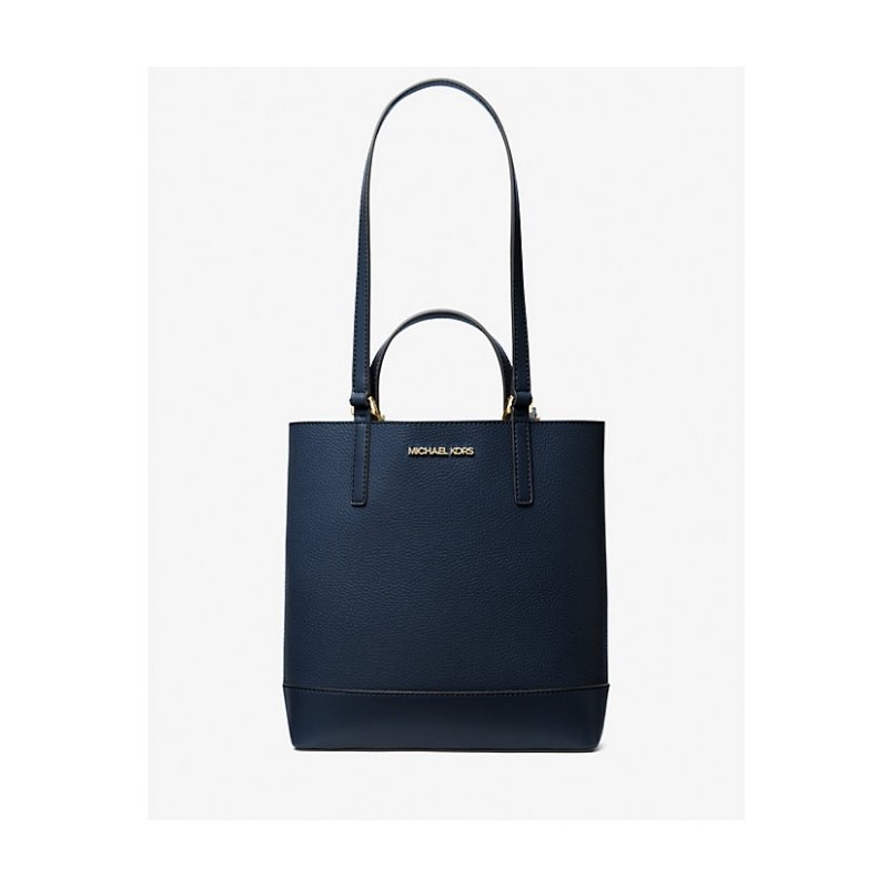 MICHAEL KORS
Petit cabas Kelli en cuir,BLEU MARINE