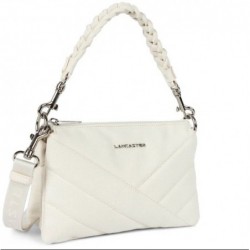 CANVAS MATELASSÉ PETIT POCHETTE BLANC