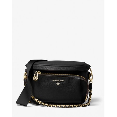 MICHAEL KORS Sac ceinture Slater de taille moyenne en cuir grainé