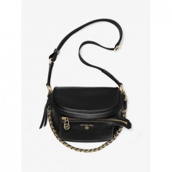 MICHAEL KORS Sac ceinture Slater de taille moyenne en cuir grainé