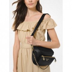 MICHAEL KORS Sac ceinture Slater de taille moyenne en cuir grainé