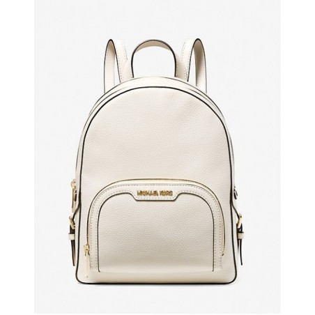 MICHAEL KORS
Sac à dos Jaycee de taille moyenne en cuir grainé,Blanc