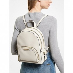 MICHAEL KORS
Sac à dos Jaycee de taille moyenne en cuir grainé,Blanc