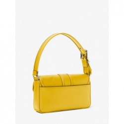 MICHAEL KORS Sac porté épaule Colby de taille moyenne en cuir,Jaune