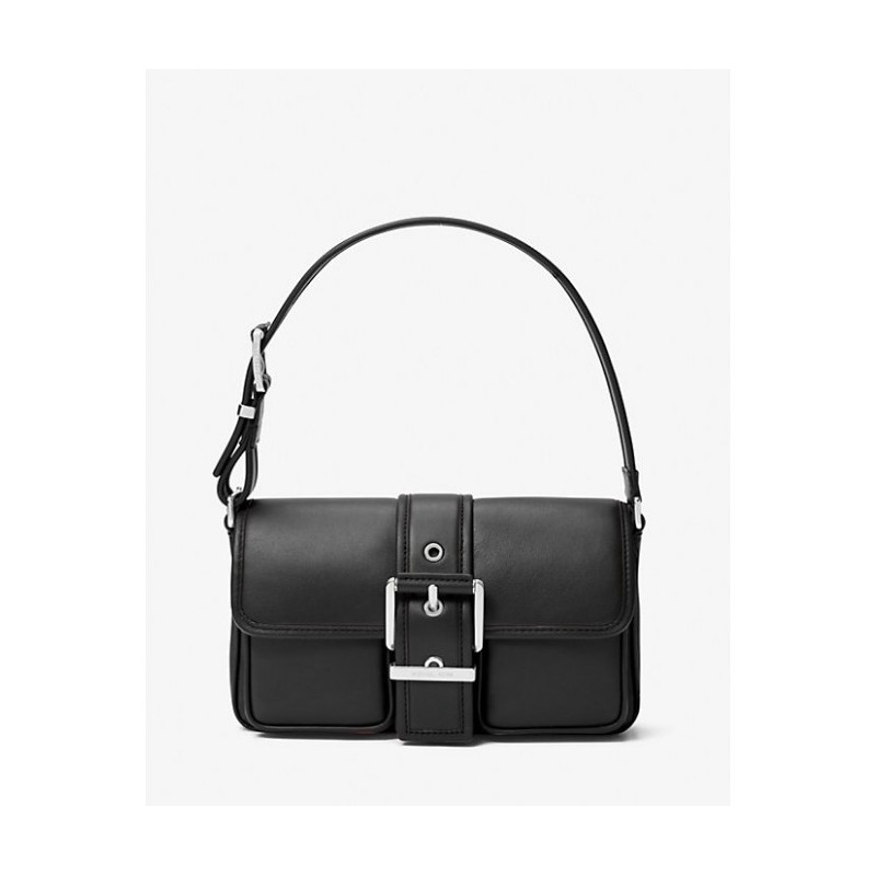 MICHAEL KORS Sac porté épaule Colby de taille moyenne en cuir,Noir