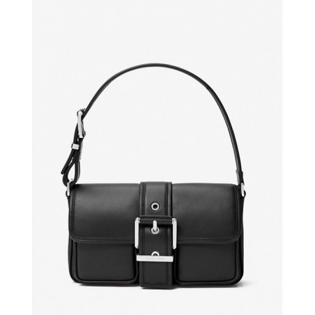 MICHAEL KORS Sac porté épaule Colby de taille moyenne en cuir,Noir