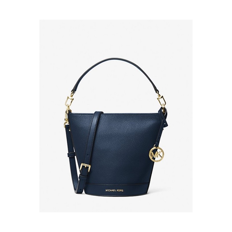 MICHAEL KORS Petit sac à bandoulière en cuir grainé Townsend,sac seau