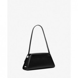 MICHAEL KORS Sac porté épaule Ludlow de taille moyenne en cuir,Noir