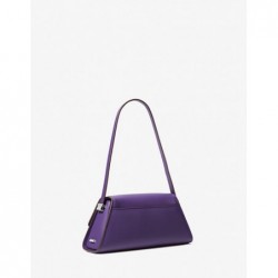 MICHAEL KORS Sac porté épaule Ludlow de taille moyenne en cuir,Violet