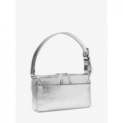 Michael Kors
Sac à bandoulière en cuir Colby moyen, argent